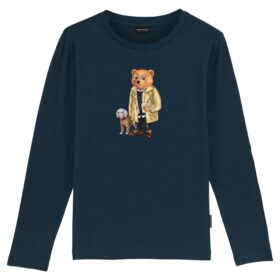 Honeygang Longsleeve T-Shirt IX., navy blue, 